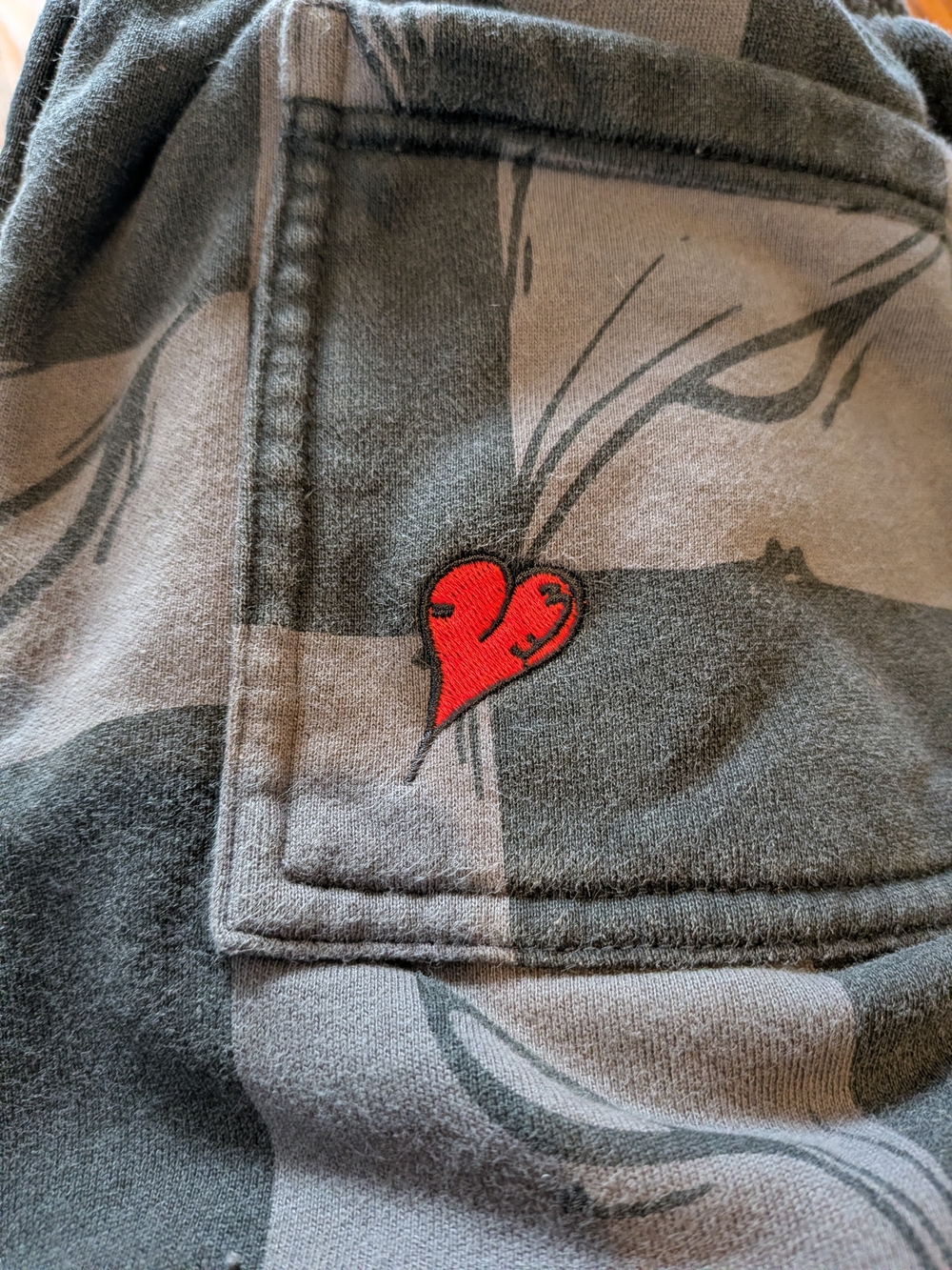 Chrome Hearts Matty Boy 99 Eyes Checkerboard Sweatpants AUTHENTIC - Picture 4 of 6